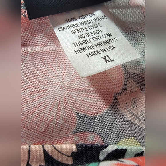 Retrolicous Alice In Wonderland Greta Tea Dress Cats Mushrooms Floral Disney XL - Picture 9 of 12